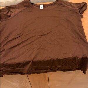 lululemon athletica Rich Brown Short Sleeve Tee
